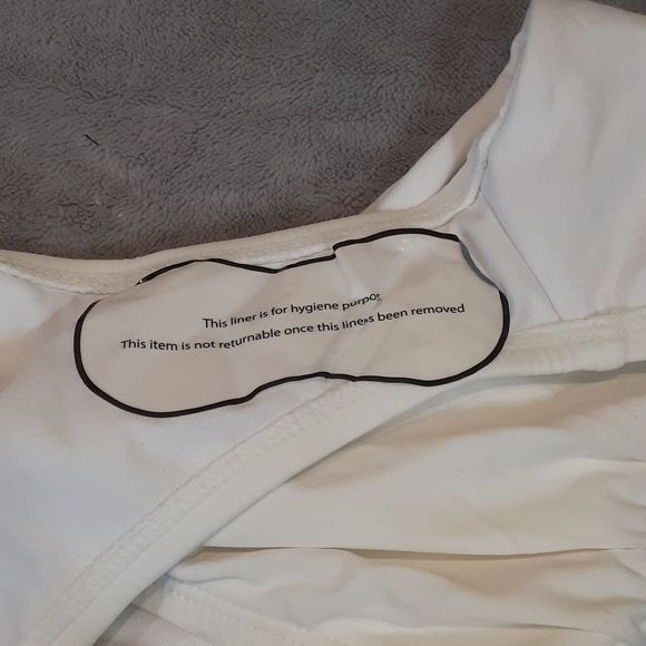 Swimsuits For All Triple String Cut Out White Bikini Swim Bottoms NWT - Picture 6 of 15